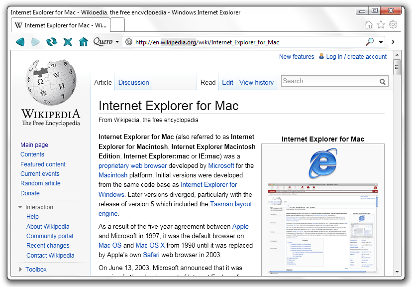free internet explorer 9 download for mac